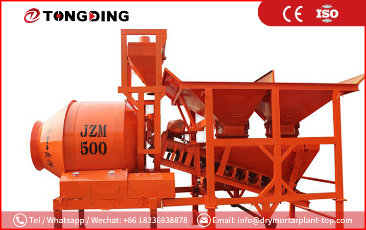 JZM500 Fixed Bucket Quick Mixer