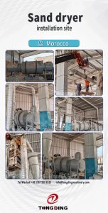 摩洛哥同鼎烘干机现场