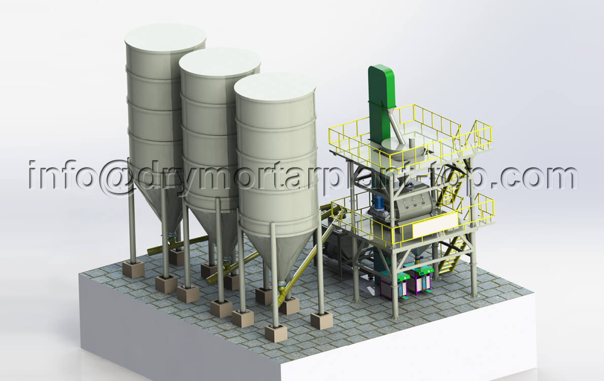 Fully Automatic Dry Mortar Production Line