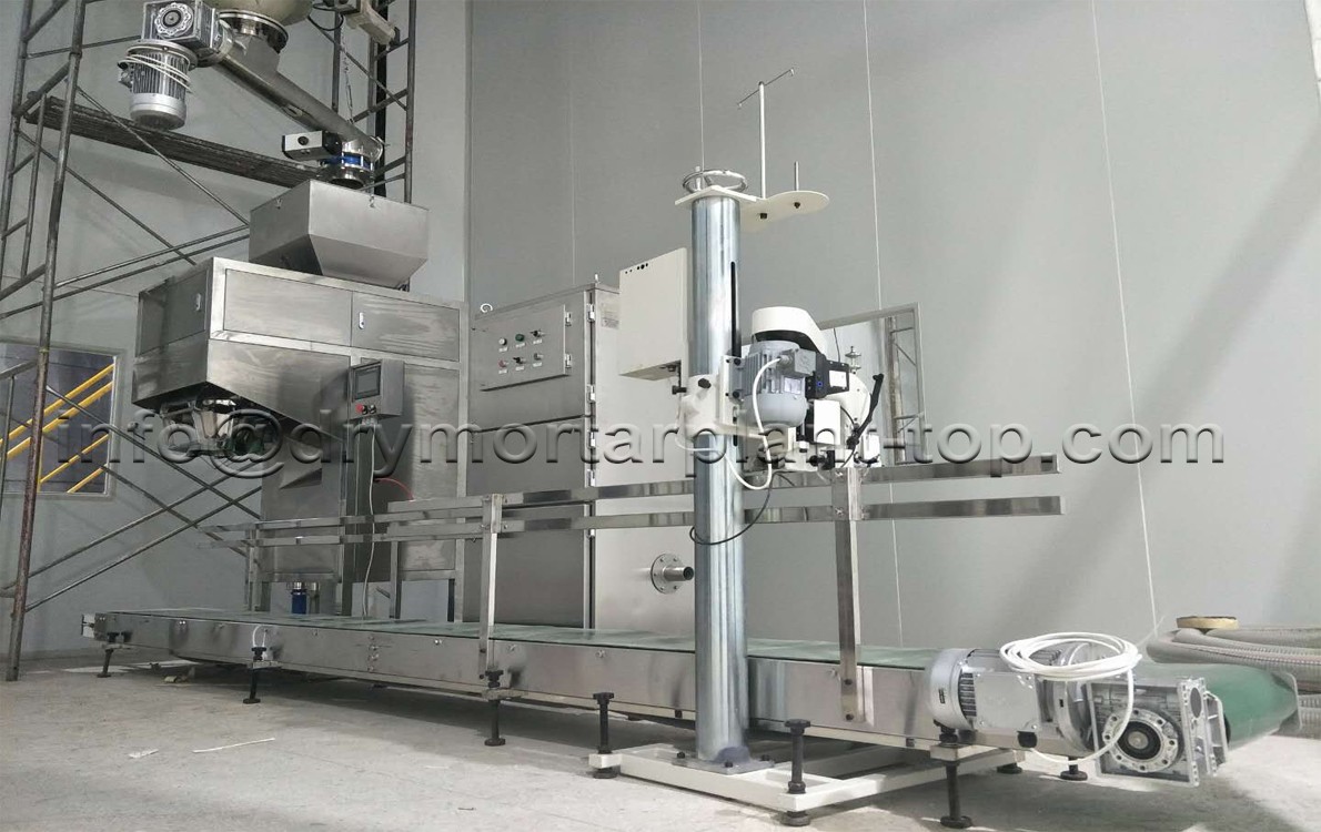 Open bag packing machine