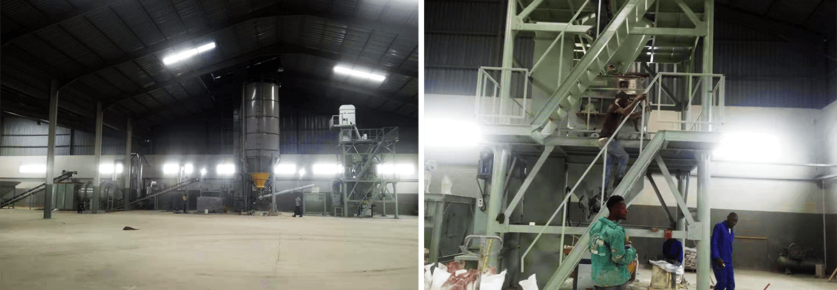 TDSJ2 automatic dry mortar production line