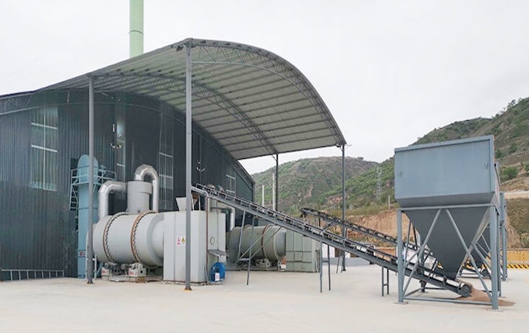 Glass sand Dryer