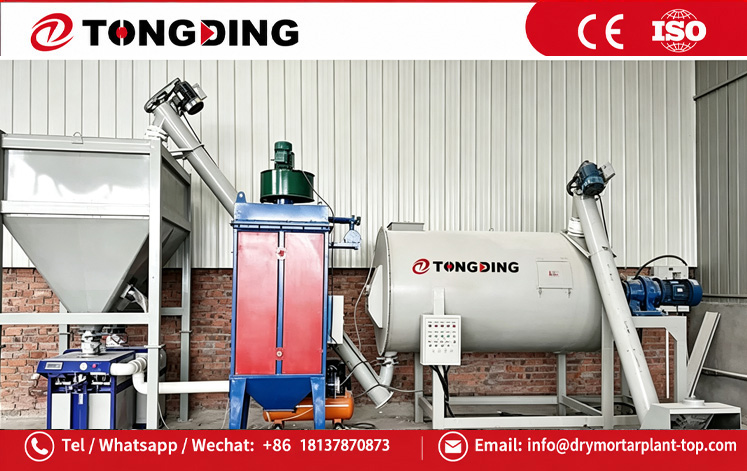 Caulking agent mortar mixing Plant