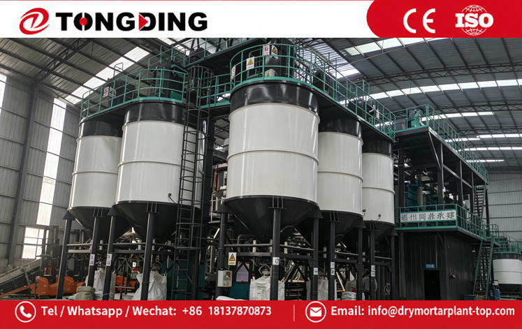 Adhesive Mortar(styrene board glue) Mixing Plant