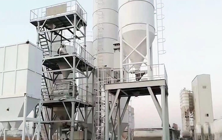 Cement Plaster Mortar Plant