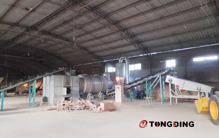Sand for dry mortar  Dryer