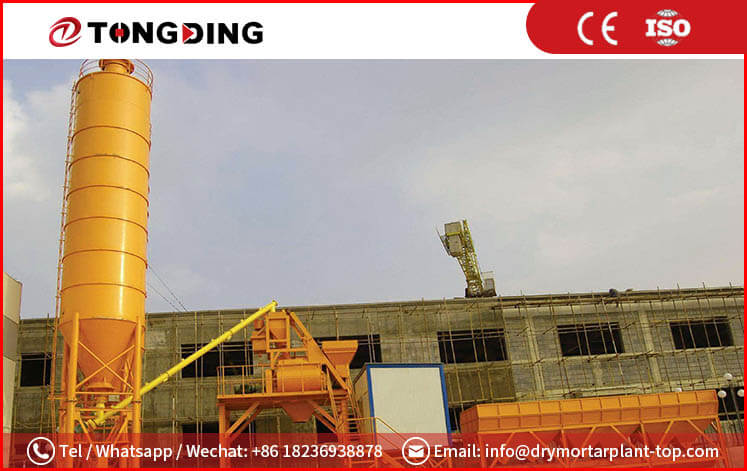 HZS35 Concrete Mixing Plant