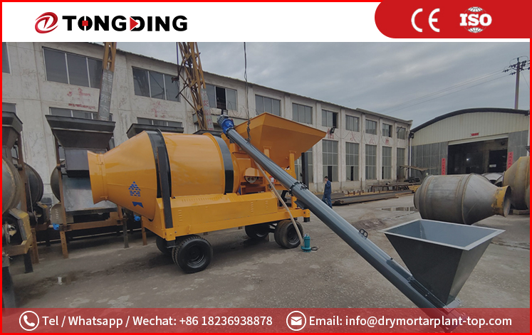 JZM750 Fixed Bucket Quick Mixer